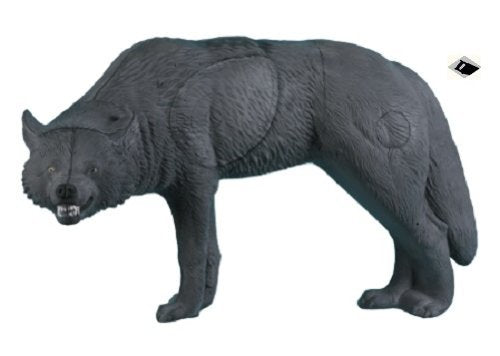 Rinehart Targets 468 Snarling Grey Wolf Self Healing Archery Target Multicolor