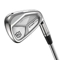 WILSON Staff Model CB Men's Golf Irons - Right Hand, Stiff, 4-PW Gray