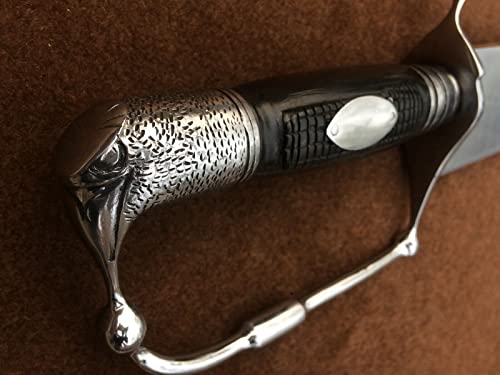 SUFI Custom Handmade 5160 Spring Steel Juan Segiun Bowie Knife Museum Replica White