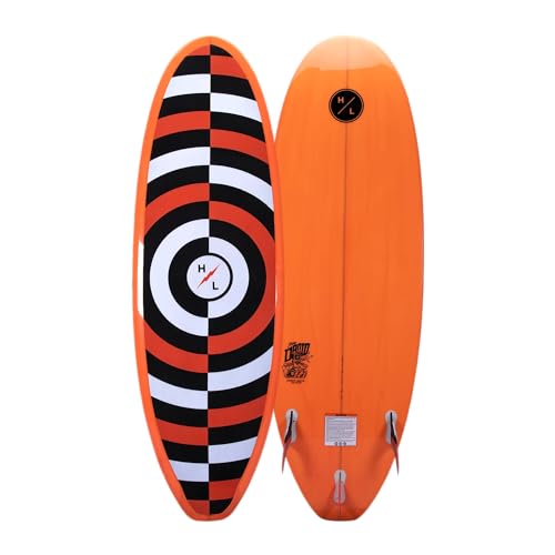 Hyperlite Droid Wakesurfer Orange/Black 5ft 3in