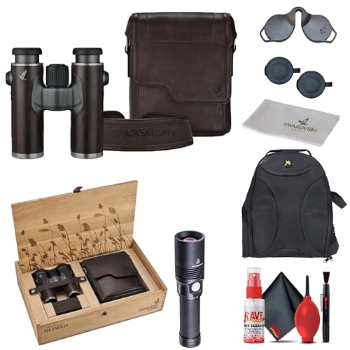 Swarovski 8x30 CL B Companion Nomad Binocular with Backpack, Flashlight & Cleaning Kit