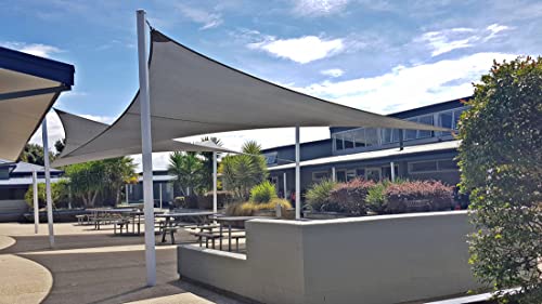 Sentinel Shade Systems Summit Series Shade Sails Square Marrocan Terracotta