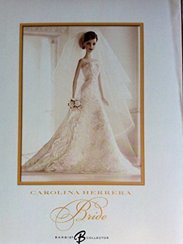 Barbie Carolina Herrera Collector Designer Brunette Bride Platinum Label