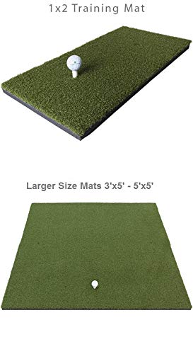 None Commercial Golf Mat Heavy Duty Practice Mat 5' x 5'