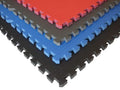 Get Rung MMA EVA Foam Interlocking Puzzle Mats 40"x40"x1" Blue