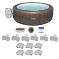 Bestway SaluSpa St Moritz AirJet Hot Tub Brown