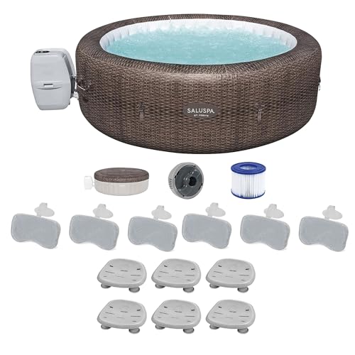 Bestway SaluSpa St Moritz AirJet Hot Tub Brown