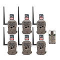 Wildgame Innovations Encounter 20MP Cellular Trail Camera Bundle with 32GB Ultra SDHC Card and 4-in-1 USB Reader