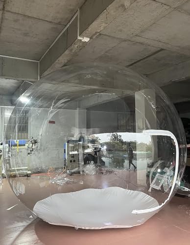 awesmflate 10FT Inflatable Snow Globe Bubble Tent Clear
