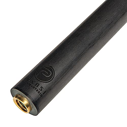 LUCASI LP30 Cue Coffee Wash-Stained Maple Birdseye 6-Point Black Points