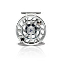 Hatch Outdoors Iconic Plus Large Arbor Fly Reel Clear/Blue 5