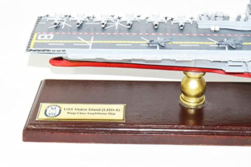 Squadron Nostalgia LLC USS Makin Island LHD-8 Amphibious Assault Ship Model 24 Inch Navy