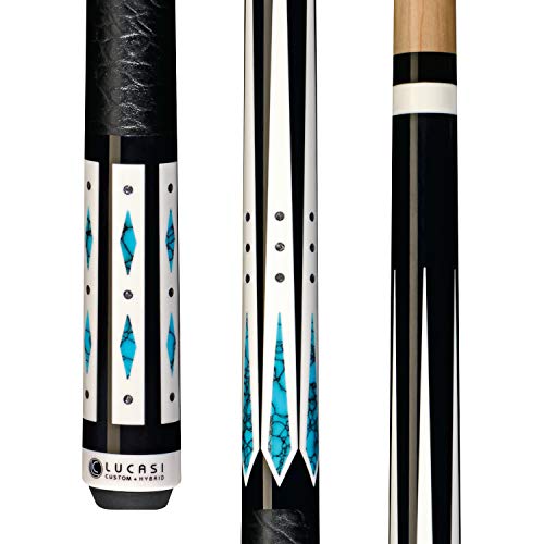 Lucasi Hybrid Custom + Hybrid LHC98 Pool Cue Stick Black