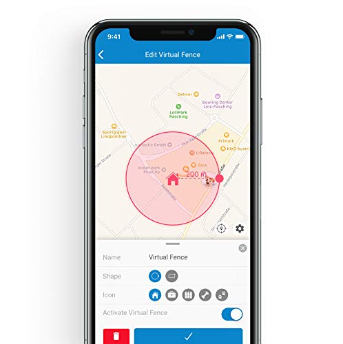 Tractive 3G GPS Dog Tracker Black