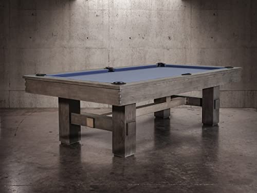 Empire USA Nixon Billiards - Birdy Slate Billiard Pool Table (7 ft, Weathered Slate)