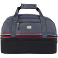 Sun Mountain Mid-Stripe Boston Bag Black/Gunmetal/Red