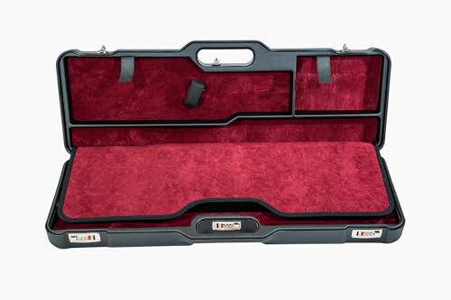 Negrini OU/SxS Hunting Skeet Shotgun 4 Barrel Travel Case Black/Red