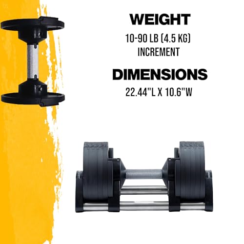 Irongear Adjustable Dumbbell Set 5-in-1 Weights for Home Gym