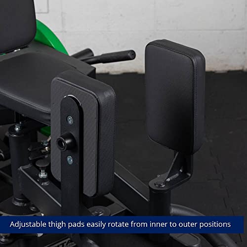 Titan Fitness Plate-Loaded Hip Abductor and Adductor Exercise Machine 250 LB