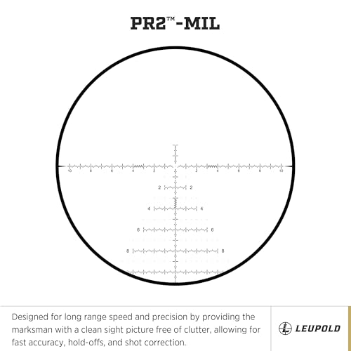 Leupold Mark 4HD 4.5-18x52 M5C3 Side Focus FFP PR2-Mil Riflescope Matte Finish
