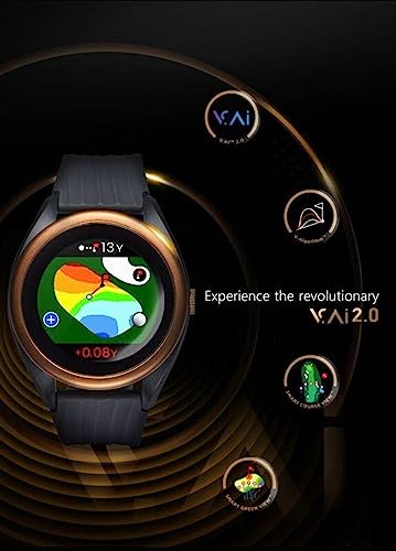Voice Caddie T8 Golf GPS Watch Black