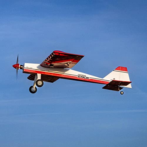 E-flite Ultra Stick 1.1m BNF Basic RC Airplane with AS3X & Safe Select Red