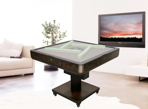 usamjtable Automatic Mahjong Table Wooden 36mm Tiles Reversible Cover C400
