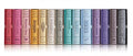 WS Game Company Vintage Bookshelf Board Games Collection Modern Burlap
