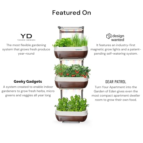 Altifarm Herbstation Indoor Garden Green Brown
