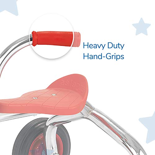 Children's Factory SilverRider Toddler Tricycle Silver-Red