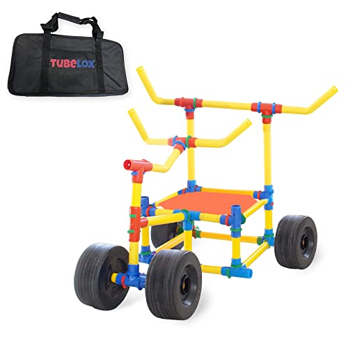 Tubelox Deluxe Building Toys Set 220 Pieces Multicolor