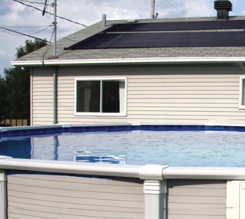 SunQuest Solar Pool Heater System with Bypass & Roof Kit - Roof-Mounted