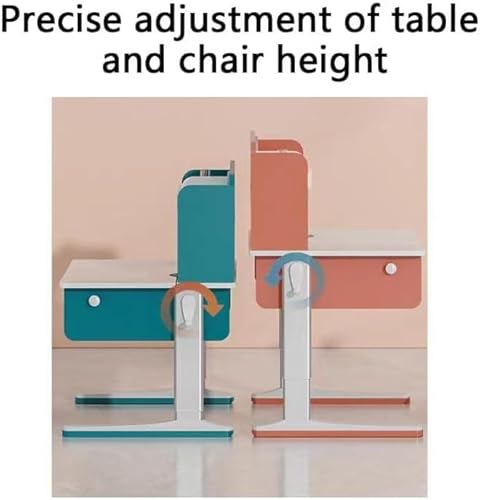 FCD Adjustable Height Ergonomic Kids Study Desk Red