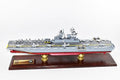 Squadron Nostalgia LLC LHA-6 USS America Amphibious Assault Ship 24-Inch Mahogany Model