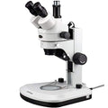 AmScope Professional Trinocular Stereo Zoom Microscope 3.5X-45X Magnification White