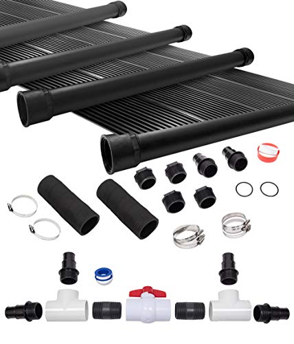 SunQuest Solar Pool Heater System - 4 Collectors w/Diverter Kit - On Ground
