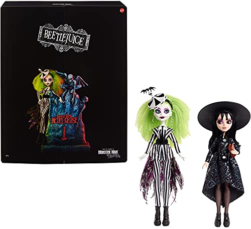 Mattel Monster High Beetlejuice Doll Set Multicolor