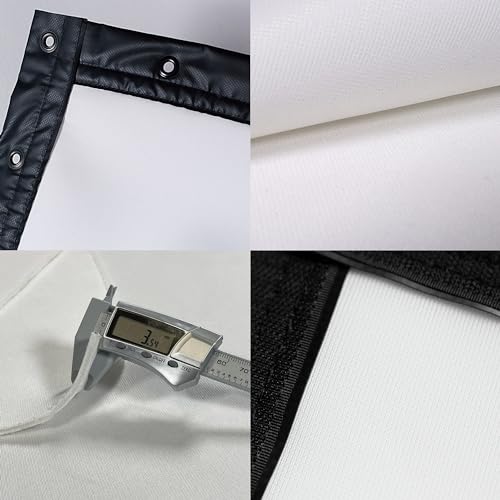 The Indoor Golf Shop Golf Simulator Impact Screen Premium Material 7.7x13 Black
