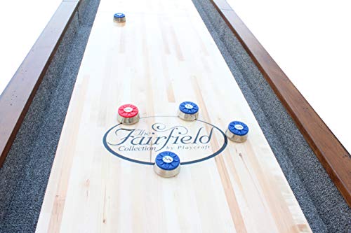 Playcraft Santa Fe 12' Pro-Style Shuffleboard Table Blue