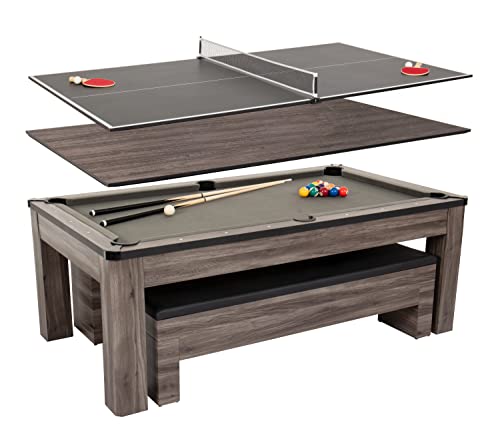 Atomic Hampton 3-in-1 Combo Table Grey