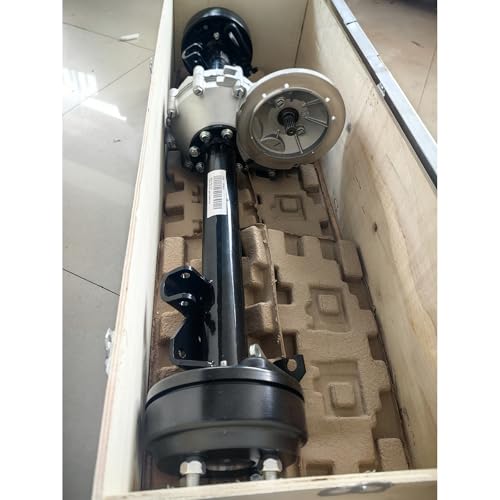 Giuqa Rear Axle Assembly for EZGO Golf Cart 1994-Up TXT (Updated Version)
