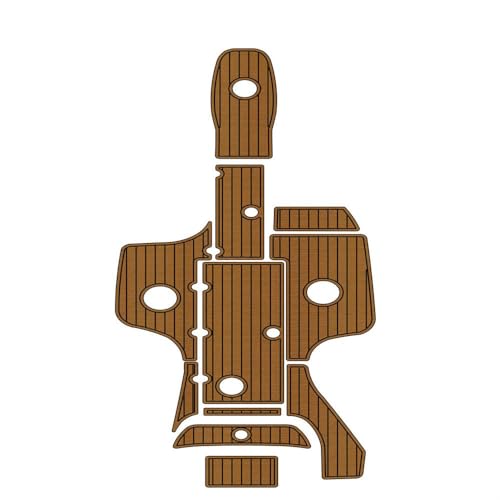 Algasan EVA Faux Teak Decking Floor for 2007 Crownline 240EX Cockpit Mat - Multiple Color Options Available
