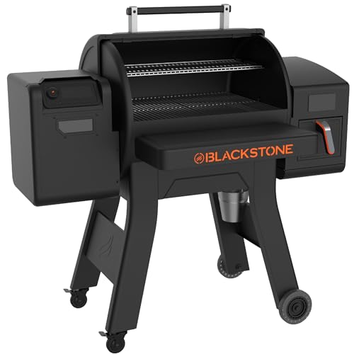 BLACKSTONE 2258 Pellet Grill/Air Fryer Combo Powder Coated Black