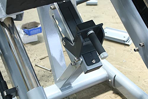 French Fitness 45 Degree Linear Leg Press Silver