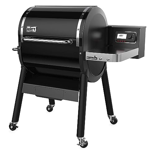 Weber SmokeFire EX4 Wood Fired Pellet Grill 2nd Generation Black