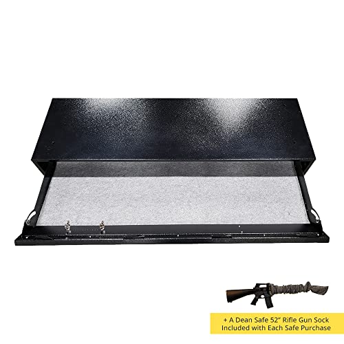Dean Security Safe Co. American Security UBS648 Under Bed Defense Vault Truck Safe with 52" Rifle Sock Black
