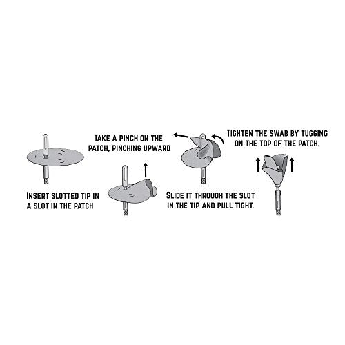 Otis Technology FG-919-10M 3" Cleaning Patches Multi, Pack of 10000