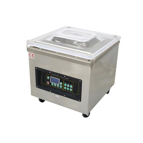 Banfluxion 110V Single Chamber Vacuum Sealer Machine 900W for Meat, Vegetables, Fruits