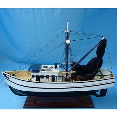 212 Main Shrimp Boat Model Multicoloured