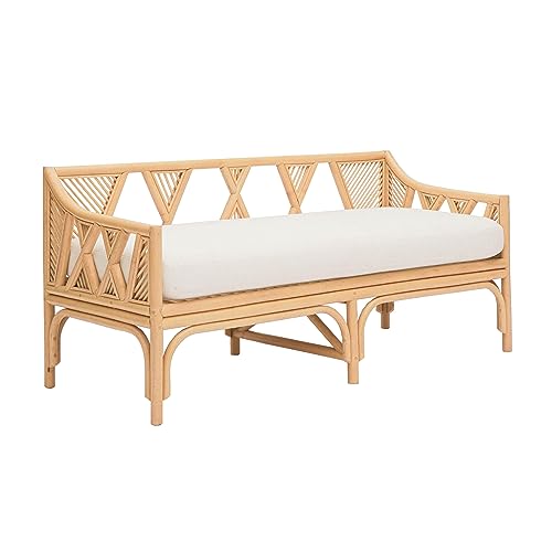 Tov Furniture Jayla Natural Rattan Bench Natural